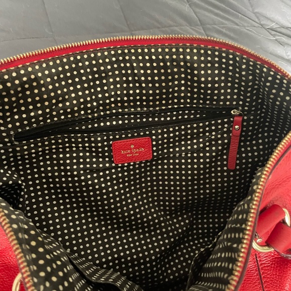 Kate Spade red bag - Picture 3 of 11